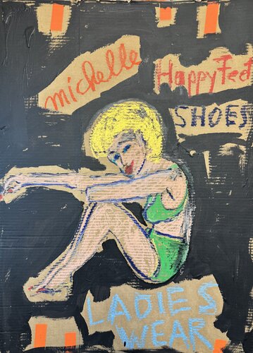 Michelle la belle van Meinrad Hoyer, Schilderij te koop op Singulart