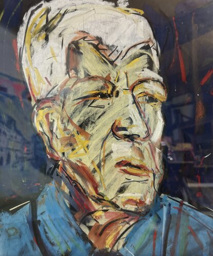 Oskar Kokoschka van Meinrad Hoyer, Schilderij te koop op Singulart