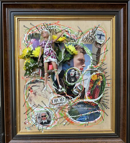 Linda und Ihre Freunde - Linda an her friends par Meinrad Hoyer, Autres supports en vente sur Singulart