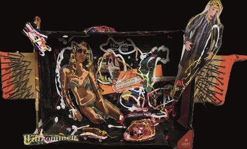 Herzlich willkommen - Welcome by Meinrad Hoyer, Other Media for Sale on Singulart