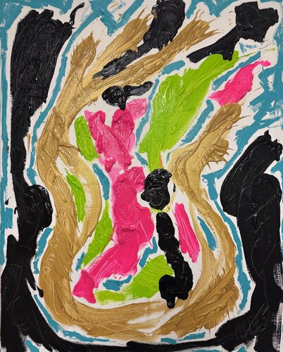 Raum der Unendlichkeit I -Within the Realm of Infinity I di Meinrad Hoyer, Pittura in vendita su Singulart