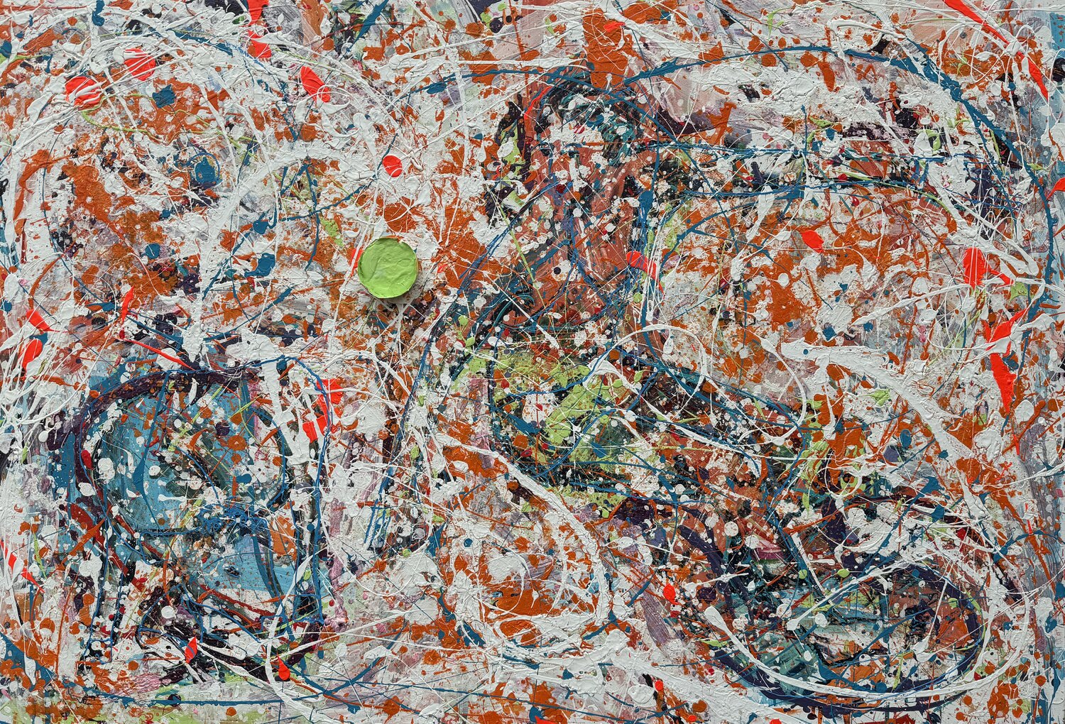 The creation - Die Schöpfung Meinrad Hoyer Originalgemälde zu verkaufen