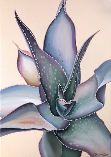 Aloe by Katya Rozz, 油畫 for Sale on Singulart
