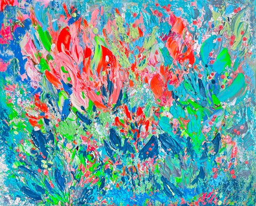 Summer Vibes by Katya Rozz, 油畫 for Sale on Singulart