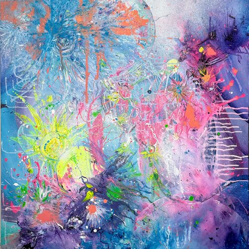 Luminous Awekening by Katya Rozz, 油畫 for Sale on Singulart