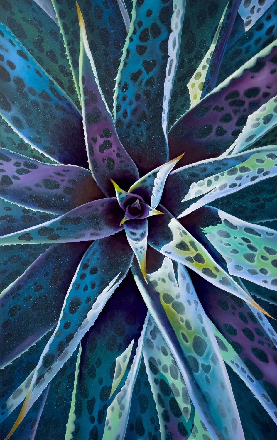 Aloe Maculata Katya Rozz Pintura original en venta