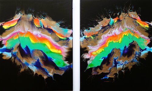 Butterfly di Dennis Bätz, Pittura in vendita su Singulart