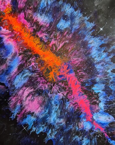 Starburst von Dennis Bätz, Malerei kaufen auf Singulart