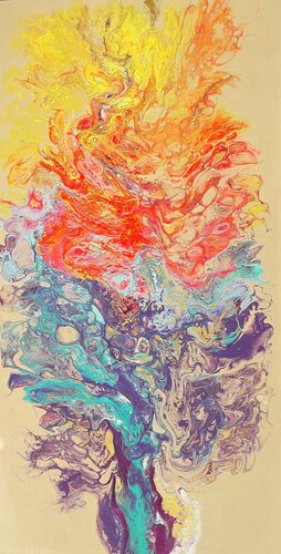 Magic Bud, Nr. 2025118 di Dennis Bätz, Pittura in vendita su Singulart