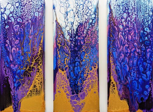 Triptychon 1, Nr. 2024111 di Dennis Bätz, Pittura in vendita su Singulart