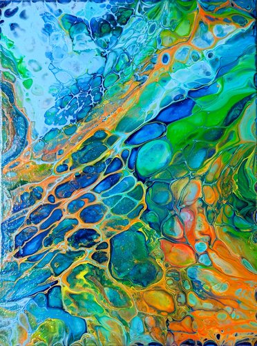 Coral 2, Nr. 202265 di Dennis Bätz, Pittura in vendita su Singulart