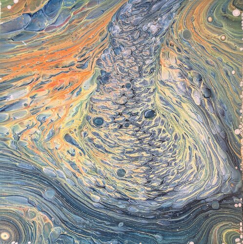 Gush, Nr. 2023108 di Dennis Bätz, Pittura in vendita su Singulart