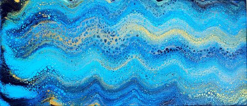 Waves, Nr. 202101 di Dennis Bätz, Pittura in vendita su Singulart