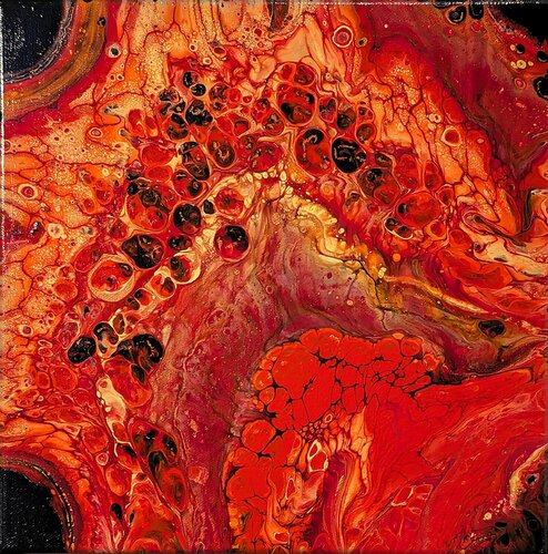 Protuberances, Nr. 2024107 di Dennis Bätz, Pittura in vendita su Singulart