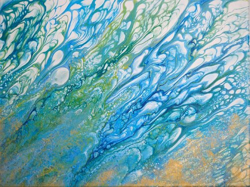 Under the sea, Nr. 202046 di Dennis Bätz, Pittura in vendita su Singulart