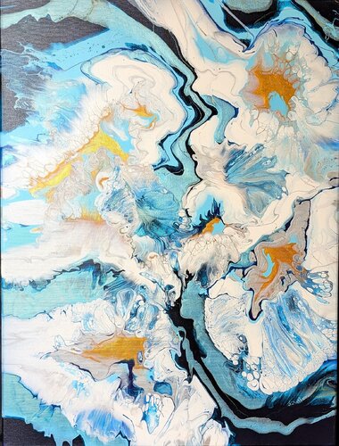 Goldrush, Nr. 202161 di Dennis Bätz, Pittura in vendita su Singulart