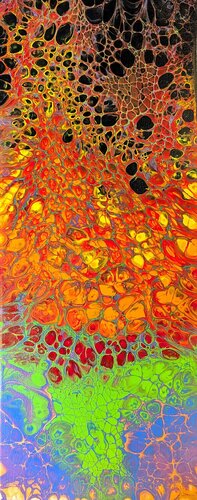 Eruption 4, Nr. 202397 de Dennis Bätz, Pintura a la venta en Singulart