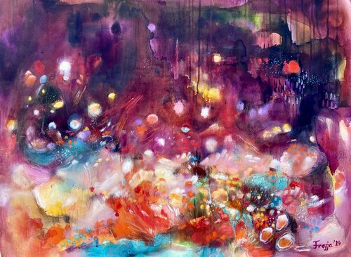 Magic is all around us by Zuzana Freyja, Painting for Sale on Singulart