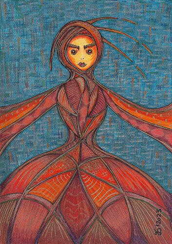 Summer Afternoon by Ewa Dura, 소묘 for Sale on Singulart