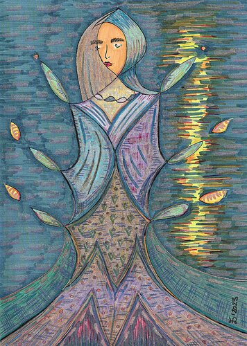 Nature I di Ewa Dura, Opera su carta in vendita su Singulart