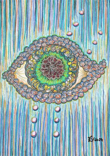 The Eye by Ewa Dura, Painting for Sale on Singulart