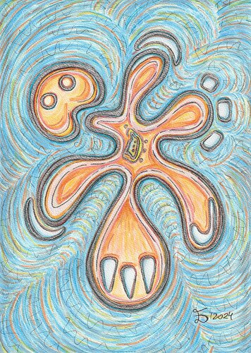 Life Form III by Ewa Dura, Painting for Sale on Singulart