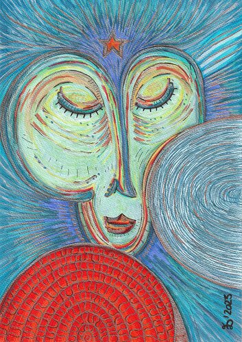 The Protector di Ewa Dura, Disegno in vendita su Singulart
