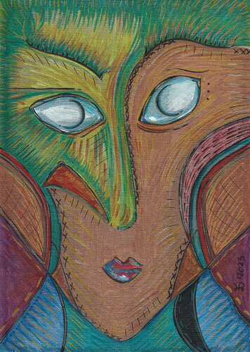 Hypnosis by Ewa Dura, Painting for Sale on Singulart