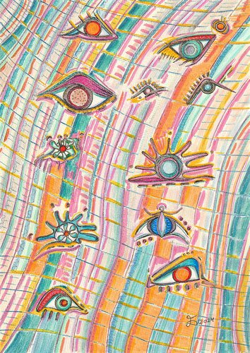 The Eyes di Ewa Dura, Pittura in vendita su Singulart