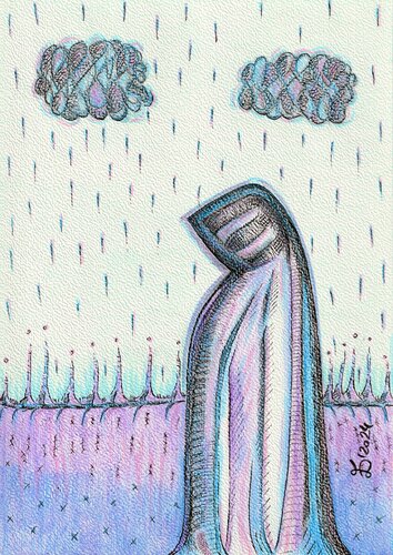 Pilgrim de Ewa Dura, Dibujo a la venta en Singulart