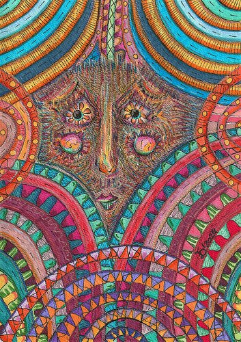 The Sun by Ewa Dura, 소묘 for Sale on Singulart