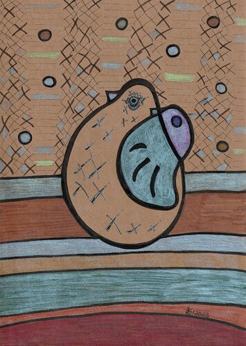Alter Ego by Ewa Dura, 소묘 for Sale on Singulart