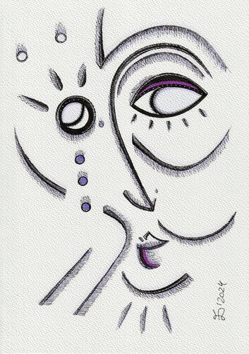 Confusion di Ewa Dura, Disegno in vendita su Singulart