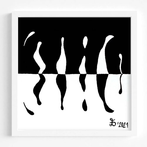 Meetings I - Creation von Ewa Dura, Malerei kaufen auf Singulart