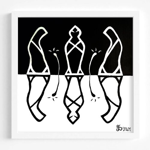 Meetings II - Ritual di Ewa Dura, Pittura in vendita su Singulart