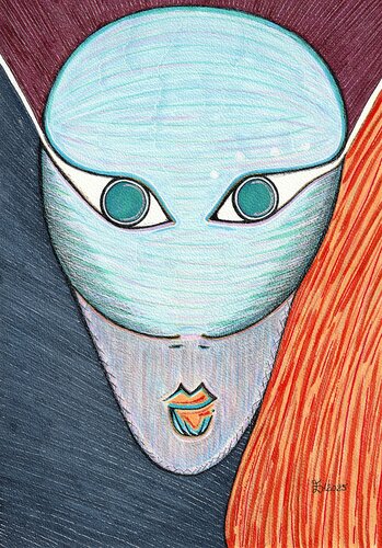She di Ewa Dura, Disegno in vendita su Singulart
