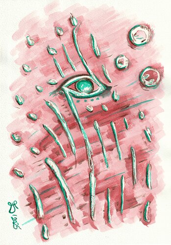 I see van Ewa Dura, Tekening te koop op Singulart