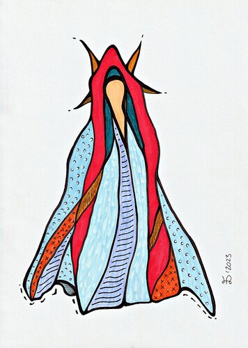 The Empress par Ewa Dura, Dessin en vente sur Singulart