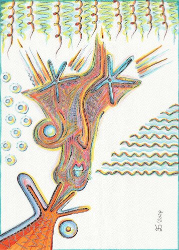 By the water. par Ewa Dura, Dessin en vente sur Singulart