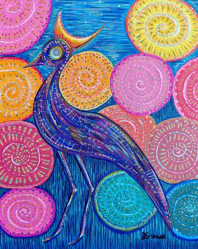 Mystery by Ewa Dura, Painting for Sale on Singulart