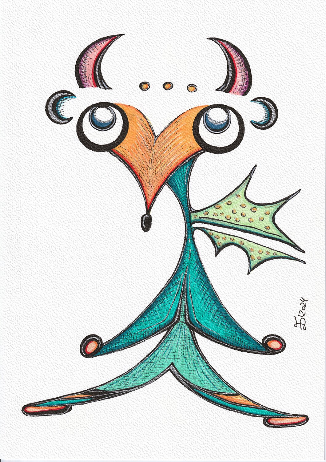 Luno. Fantastic creatures series. Ewa Dura