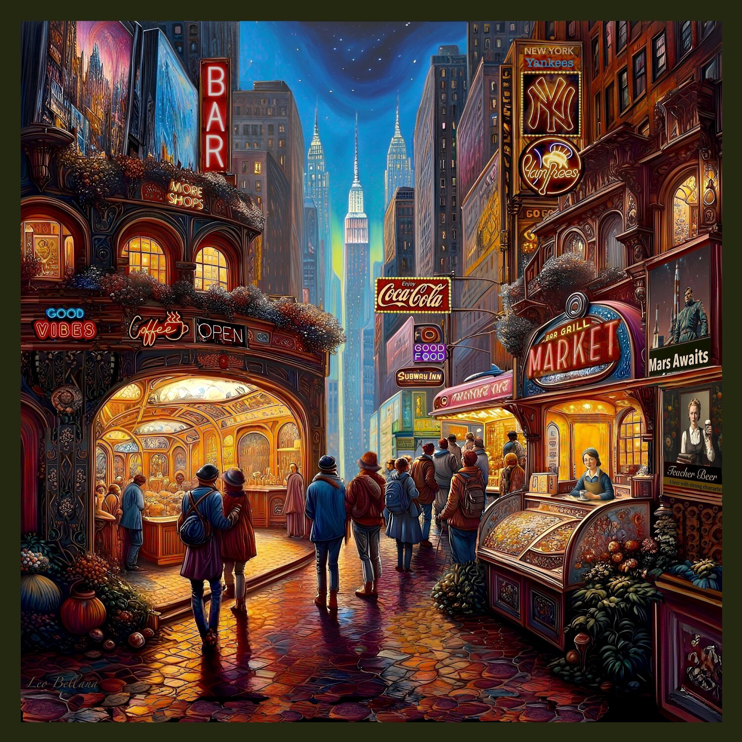 Matrix Street Leo Bellana  (pseudonym)
