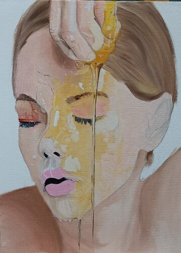 Honey van Melissa Gazzola, Schilderij te koop op Singulart