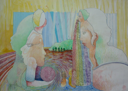 Slam poetry di Richard Heley, Opera su carta in vendita su Singulart