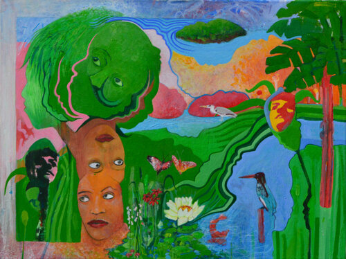 Pools of desire van Richard Heley, Schilderij te koop op Singulart