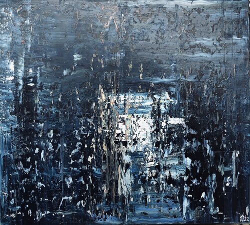 House on the other side.A61 de Svitlana Andriichenko, Pintura a la venta en Singulart