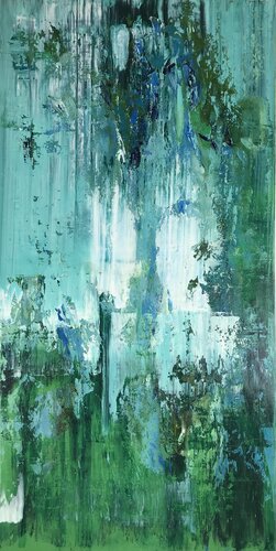 Two in the forest.А8 von Svitlana Andriichenko, Malerei kaufen auf Singulart