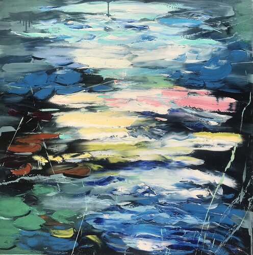 Moon gleam by Svitlana Andriichenko, 회화 for Sale on Singulart