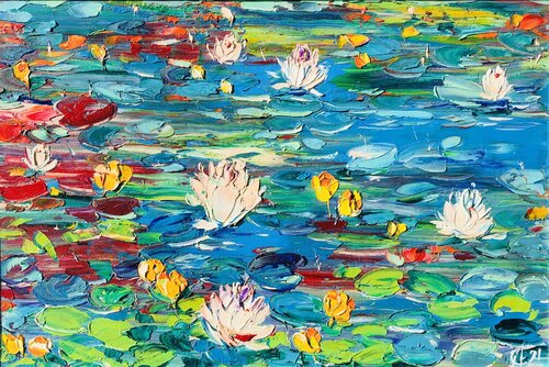 Water lilies in anticipation of autumn Svitlana Andriichenko