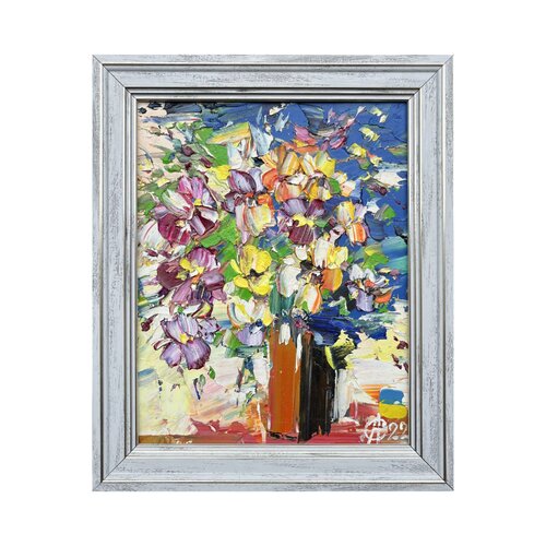 Bouquet of flowers for friends by Svitlana Andriichenko, 회화 for Sale on Singulart